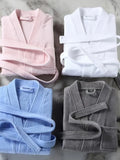 Men's Hotel-Style Waffle Kimono Robe