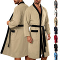 Men's Kimono Spa Robe with Belt