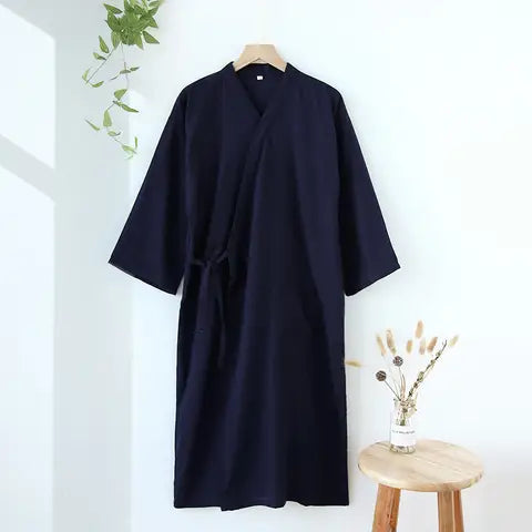 Nagano Cotton Kimono Robe - additional view 1