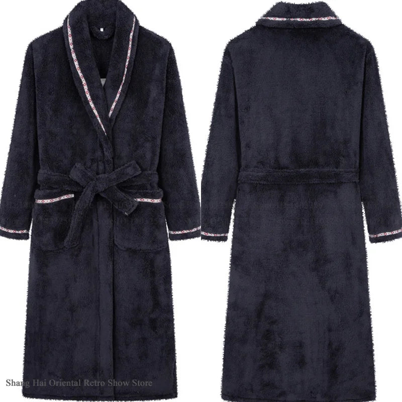 Alpine Coral Fleece Robe